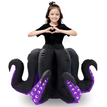Imagem de Inflatable Costumes for Kids Octopus Halloween Blow Up Octopus Costume Animal Girls Cartoon Cosplay Party