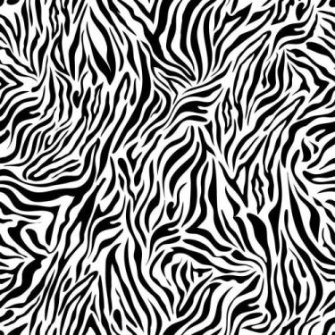 Imagem de Papel de Parede Adesivo Zebra 141864568 0,58x3,00M - Adesivo BR