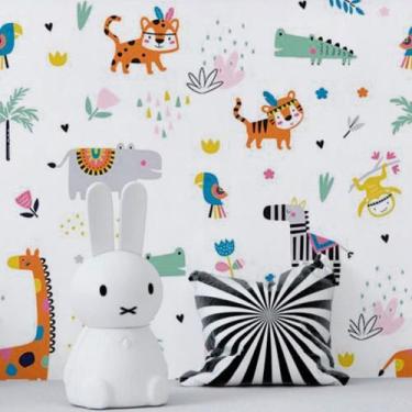 Imagem de Papel de Parede Adesivo Infantil Safari N018097 - Adesivo BR