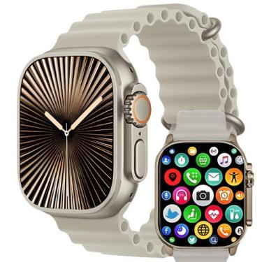 Imagem de Smartwatch Ultra WS Série 10 X  5 Pulseiras Lançamento 2025  Monitor d
