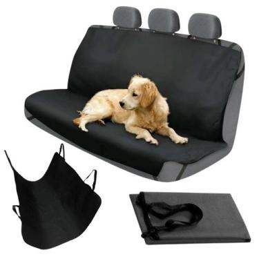 Imagem de Capa Para Pet Banco Traseiro De Carro Protetora Impermeável Alta Resis