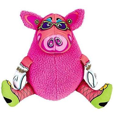 Imagem de Brinquedo para Cães Gruntleys Mini Rosa Fat Cat