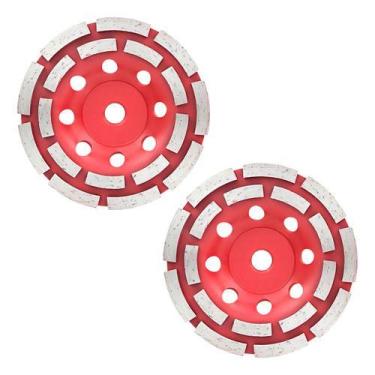 Imagem de Kit 2 Discos Diamantados 115mm Concreto Segmentado Cortag