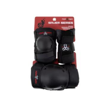 Imagem de Kit Proteção Skate Triple Eight Infantil Tamanho:p