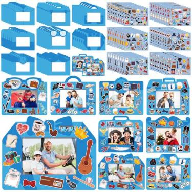 Imagem de Porta-retratos Craft Beeveer, Dia dos Pais para crianças DIY x96