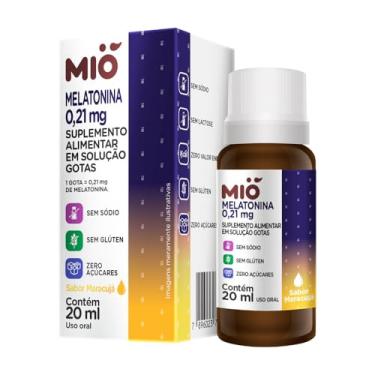 Imagem de Melatonina Mió Sabor Maracujá Gotas com 20ml