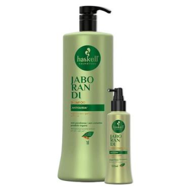 Imagem de Kit Haskell Jaborandi Shampoo E Tônico 1 Litro