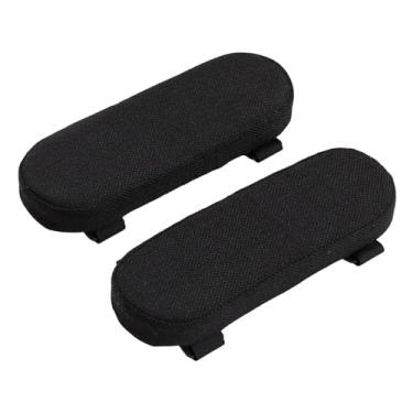 Imagem de predolo Suporte de braço para cadeira de escritório, acessório para gamer, substituição para cotovelo, Preto, Tamanho real