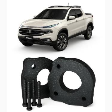 Imagem de Jogo Dianteiro Calço de Mola Fiat Toro Elevar 2,5cm - GGA