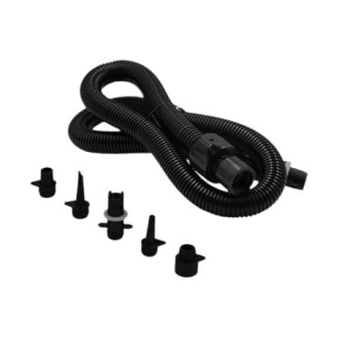 Imagem de UGPLM Conjunto de mangueira para bomba de prancha de stand-up paddle, mangueira para bomba de ar elétrica, peças de reposição práticas e fáceis de instalar