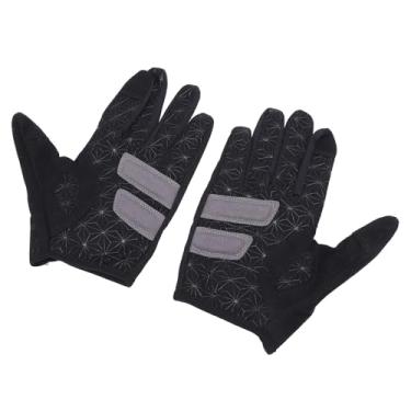 Imagem de ZAWELIYO Luvas de Ciclismo de Dedo Completo Choque Absorvendo Luvas de Exercícios de Dedos Ao Ar Livre Com índice Condutor de Polegar para Motocicletas de Bicicleta (Xl)