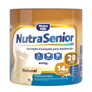 Imagem de Nutra Senior 50+ 400g Suplemento Aliementar com 28 Vitaminas e Minerais-Unissex