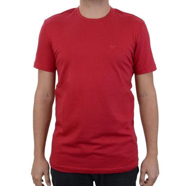 Imagem de Camiseta Masculina Lado Avesso Slim Fit Vermelha - LH23882E-Masculino