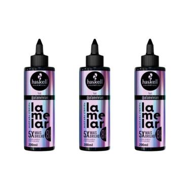 Imagem de Mascara Haskell Liquida Lamelar 200Ml - Kit Com 3Un