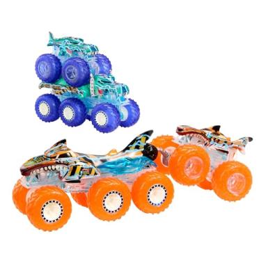 Imagem de Hot Wheels Monster Trucks Veículo de Brinquedo Energía de Demolição Pacote de Carros para crianças a partir de 3 anos