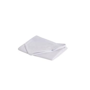 Imagem de Capa Protetora Impermeável Para Travesseiro 1 Peça 70cm x 50cm 180 Fios 100% Algodão Com Zíper Branco