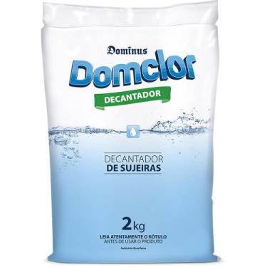 Imagem de kit 2 Decantador Sulfato De Alumínio Piscina 2 Kg - Domclor