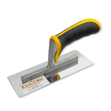 Imagem de Desempenadeira Rígida Evolution 1207 Inox Polido 24x11,5cm Cabo Emborr