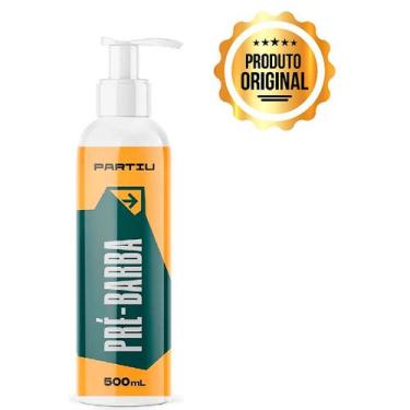 Imagem de Creme Pré Barba Cicatrizante Profissional 500g Vigor Partiu