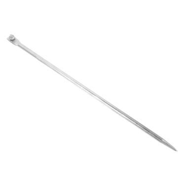 Imagem de Homoyoyo Haste de aterramento de ferro galvanizado premium - ideal para sistemas de cerca elétrica - antenas parabólicas e eletrodo de aterramento portátil de furo único para