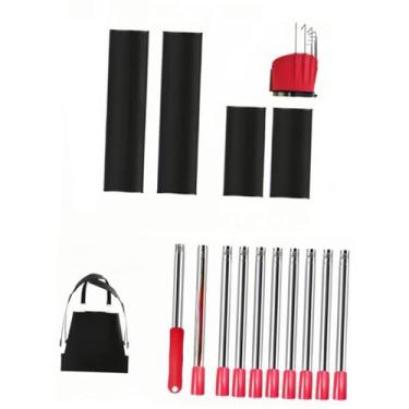 Imagem de FashionCha Colhedor de Frutas Ajustável com Bolsa, Equipamento Portátil, Acessórios, Ferramenta de Colheita Embutida, Pegador de Frutas para Laranjas