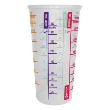 Imagem de Copo De Medição Plástico Medidor Dosador 500Ml 3205 Jaguar