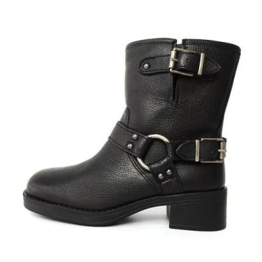 Imagem de Bota Bottero Com Fivelas Nas Laterais - 361001, 35, Preto