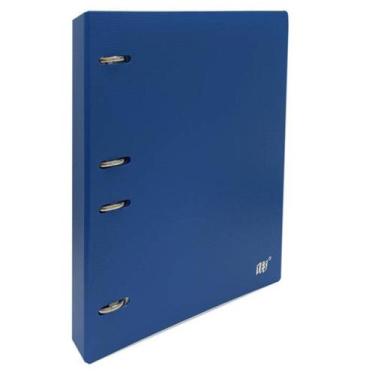 Imagem de Caderno Argolado Azul Bic Fichário Yes B5 Colegial