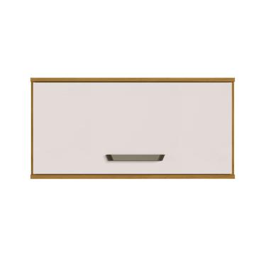 Imagem de Armário Geladeira 80cm 1 Porta Criare Freijo Off Acetinado - SSX Multicoisas