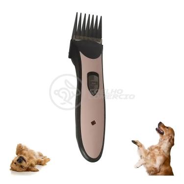 Imagem de Kit Máquina Para Tosa Profissional Sem Fio Cães Ag-097