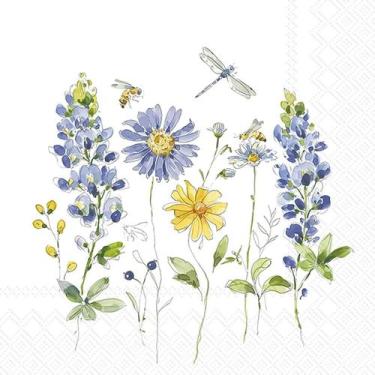 Imagem de Guardanapo para Decoupage Ihr 33x33 Flores Adoráveis C/ 2 Unidades - G