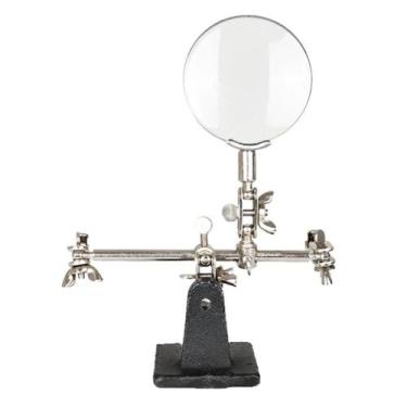 Imagem de Suporte Ajustável Para Lupa Para Soldagem, Auxiliar De Terceira Mão Pa