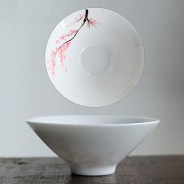 Imagem de Copo de chá estilo 50 ml Sakura em relevo à mão copos de saquê de cerâmica retrô copo mestre copos de coquetel doméstico