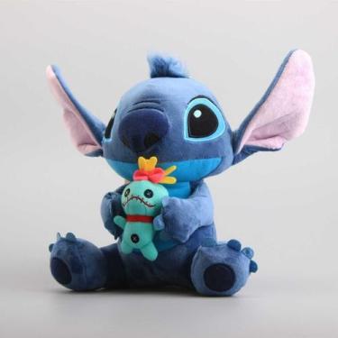 Imagem de Pelúcia Stitch Com Boneca Xepa Scrump - 25cm Linda - Mixx Imports
