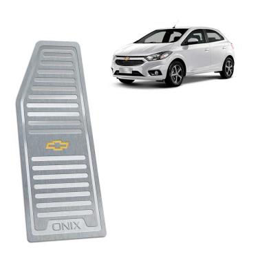 Imagem de Descanso De Pé Chevrolet Onix Todos Os Modelos Aço Inox