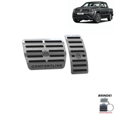 Imagem de Pedaleira Volkswagen Amarok Comfortline 2019 2020 Preto