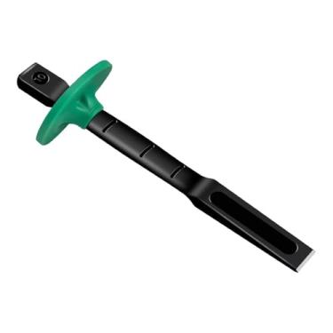 Imagem de Baoblaze Cinzel de tijolos Cinzel plano Antiderrapante À prova de choque Cimento Pedra Splitter Ferramenta de concreto para argamassa Tijolo Pedra, 25cm