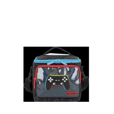 Imagem de Lancheira Infantil Térmica Oregon Gamer Preta