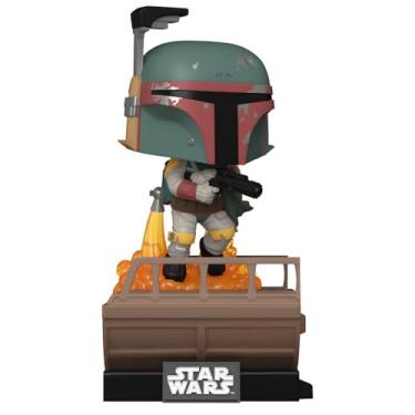 Imagem de Funko Pop! Deluxe: Star Wars Jabba's Skiff - Boba Fett (exclusivo alvo)