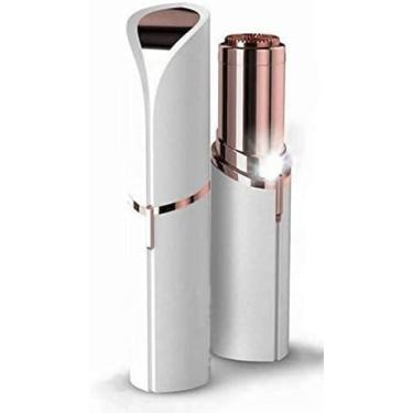 Imagem de Depilador Facial Feminino Portátil Estilo Batom Remoção de Pelos Rosto, Buço e Axilas – Sem Irritação, Compacto e Recarregável, Ideal para Pele Sensível e Uso Diário
