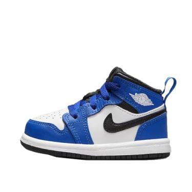 Imagem de Tênis Jordan 1 Mid Baby/Toddler (DQ8425-402, Game Royal/Branco/Preto), Game Royal/Branco/Preto, 21