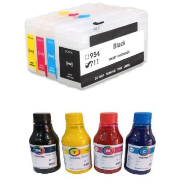 Imagem de Cartucho Recarregavel 8610 8600 8620 8100, tinta pigmentada - Easy Pri