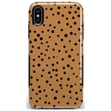 Imagem de Capa para celular Casely para iPhone Xs Max – Spot On | Capa com estampa de animais pontilhados – Cobertura de 360 graus para o seu telefone – Recortes precisos, proteção de câmera de borda elevada de 1 mm – Arrojado