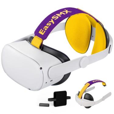 Imagem de Alça de cabeça EasySMX Q20 para Oculus Quest 2 com alça Power Bank