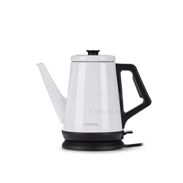 Imagem de Chaleira Elétrica Cerimônia de Chá Minimalista Chaleira de Ebulição Rápida 304 Aço Inoxidável Casual Bule de Chá Esperançoso