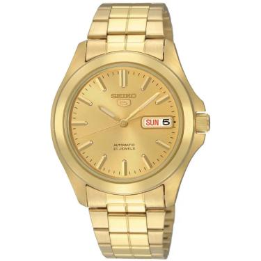 Imagem de Relógio Seiko Masculino Ref: Snkk98b1 C1kx Automático Dourado Clássico