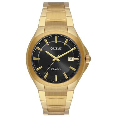 Imagem de Relógio Orient Masculino Ref: Mgss1287 G1kx Social Dourado