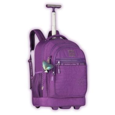 Imagem de Mochila Rebecca Bonbon De Rodas Juvenil Escolar Viagem Teen, Cor Lilás