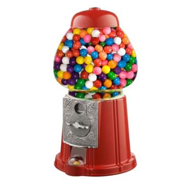 Imagem de 6270 Great Northern 28 cm Junior Vintage Old Fashioned Candy Gumball Machine Bank Toy - Todo mundo adora chicletes!