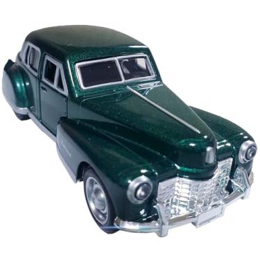 Imagem de Carrinho De Ferro Clássico Fleetwood Miniatura Coleção 1/32 Abertura de Portas Fricção (Verde)